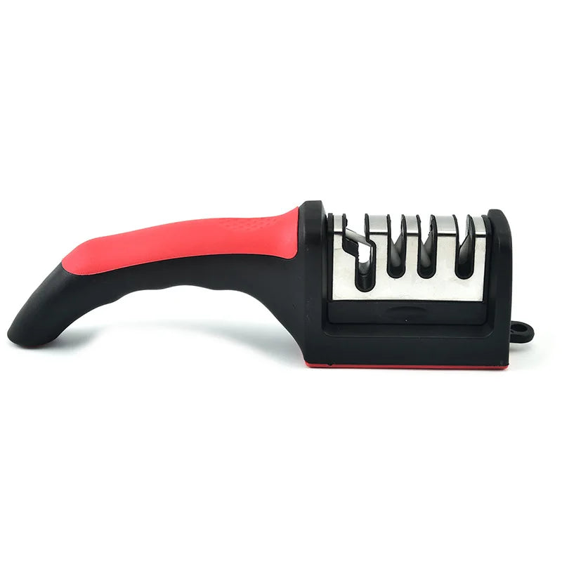 3-Stage Professional Knife Sharpener – Diamond, Tungsten Steel & Ceramic Sharpening Tool