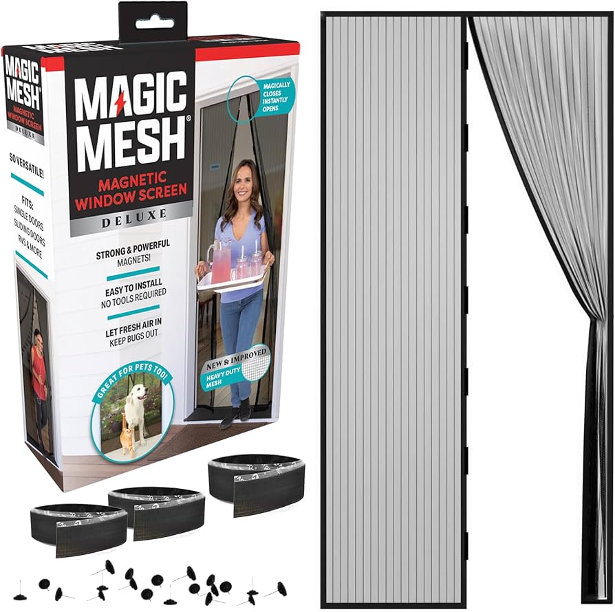 Magic Mesh Magnetic Screen Door