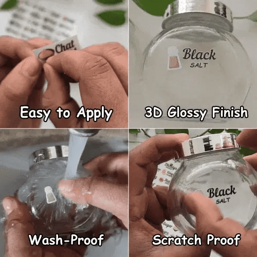 3D Waterproof Kitchen Wall Stickers – Oil Proof & Heat Resistant Self-Adhesive Tiles