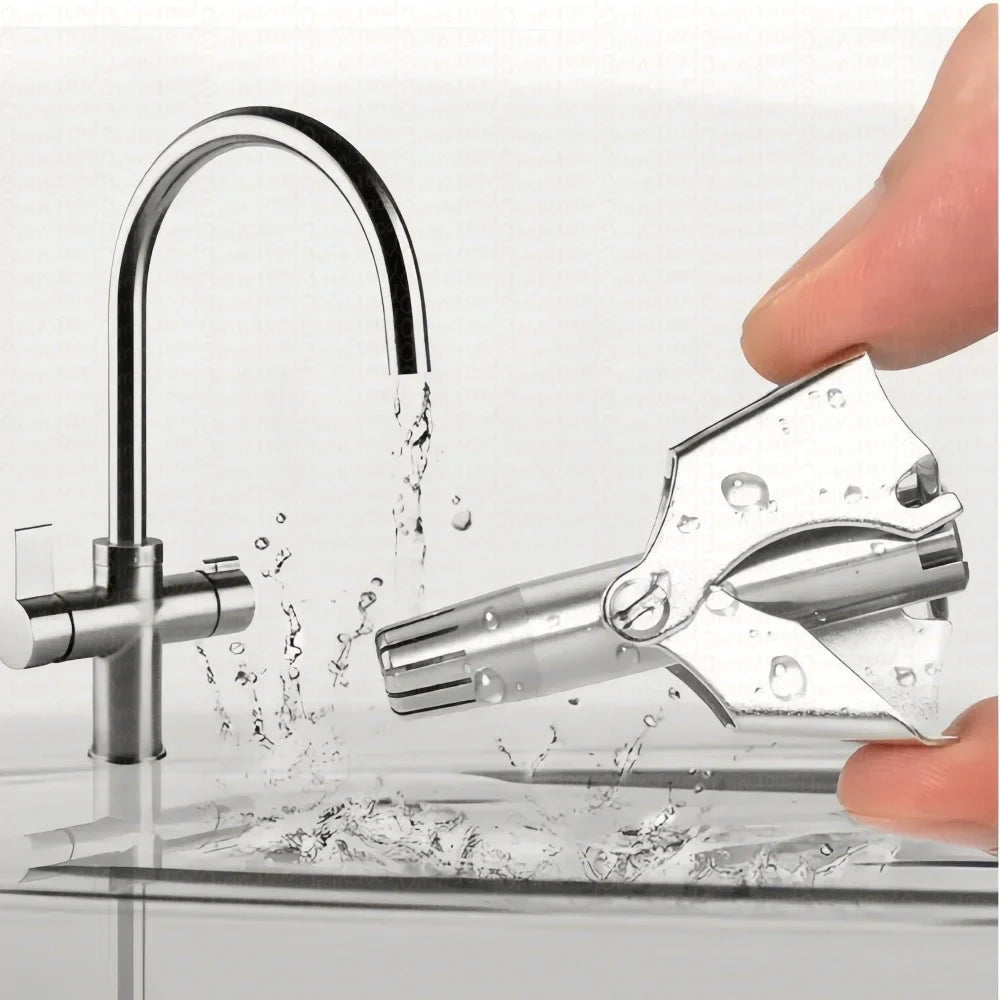 Manual  Nose Hair Trimmer Stainless Steel