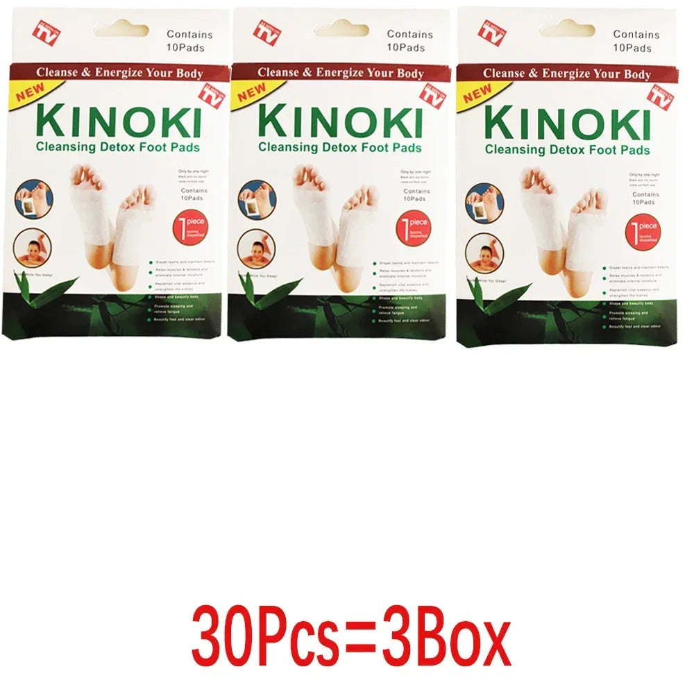 Kinoki Cleansing Detox Leg Healthy Herbal Pads 10pcs