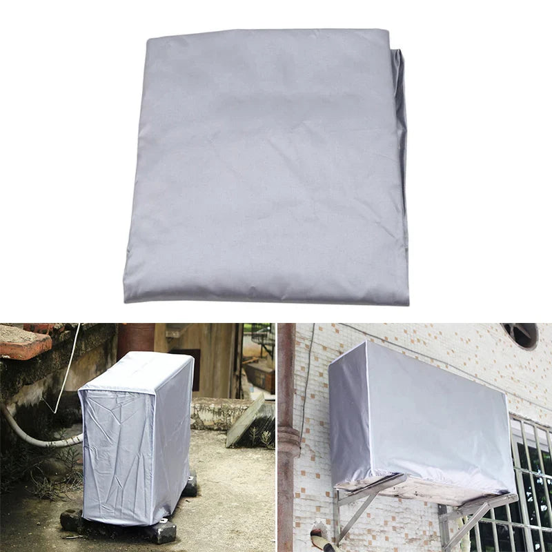 Air Conditioner Cover Anti-Dust Anti-Snow Waterproof Sunproof Conditioner Protectors