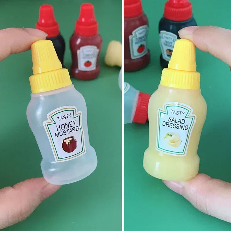 Mini Condiment Bottle Camping Squeeze Bottles