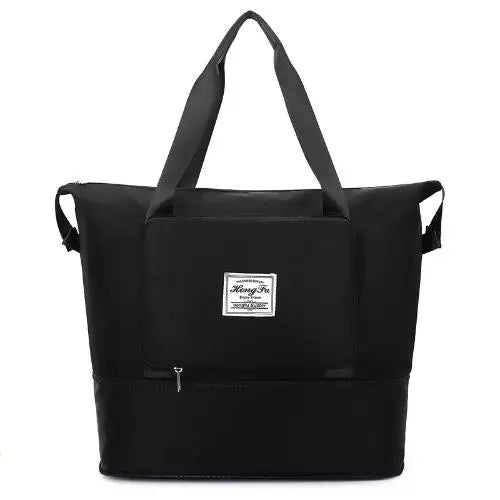 2024 Fashion Fitness Travel Bag Dry Wet Separation Folding Tote Bag Large Capacity Waterproof Outdoor Storage Bag