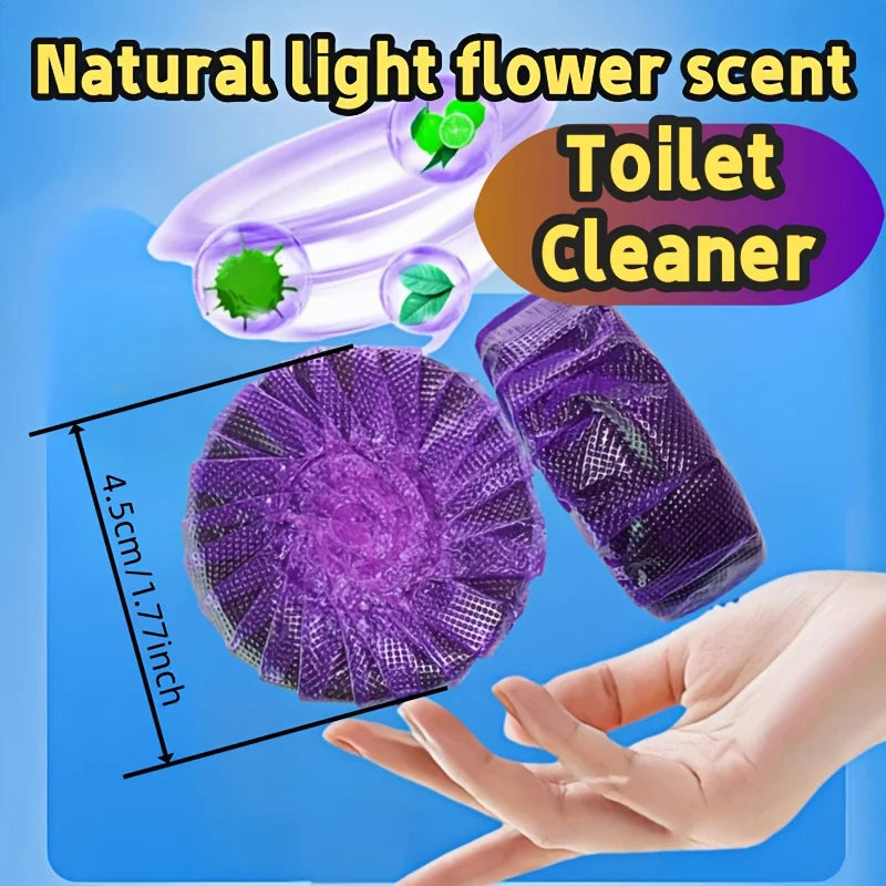 Purple Multi-Function Cleaning Tablets, Automatic Toilet Cleaning Tablets