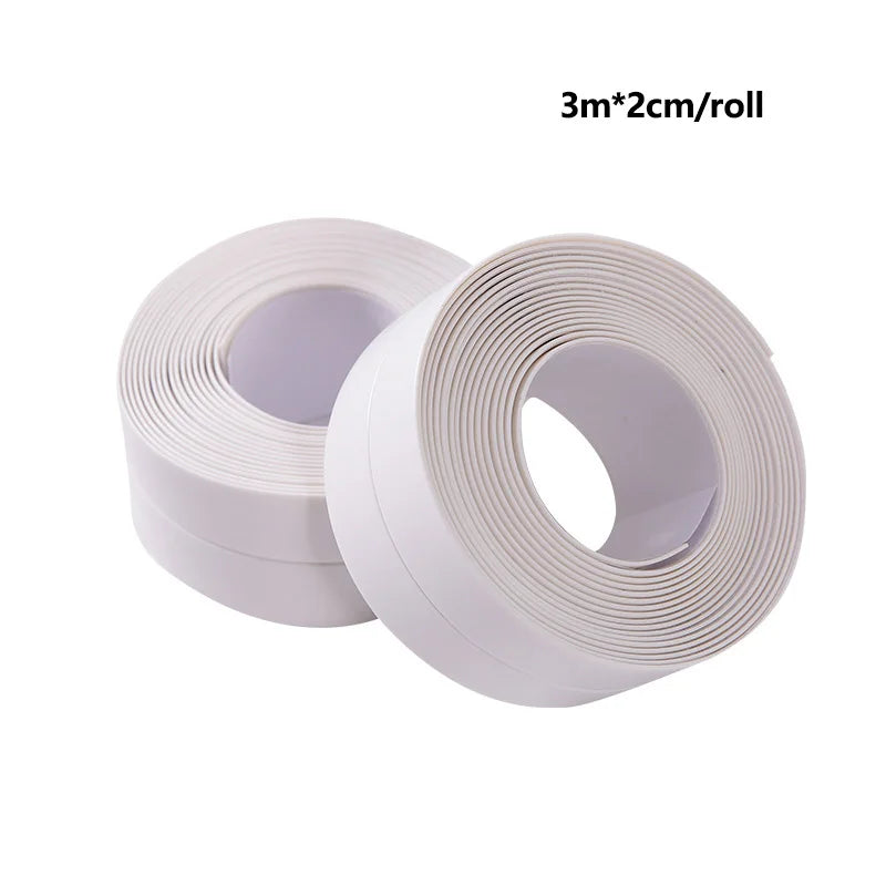 1pc Bathroom Waterproof Wall Stickers Sealing Tapes PVC