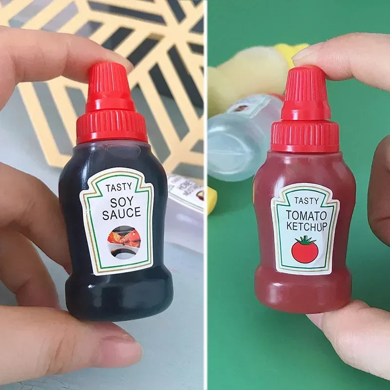 Mini Condiment Bottle Camping Squeeze Bottles