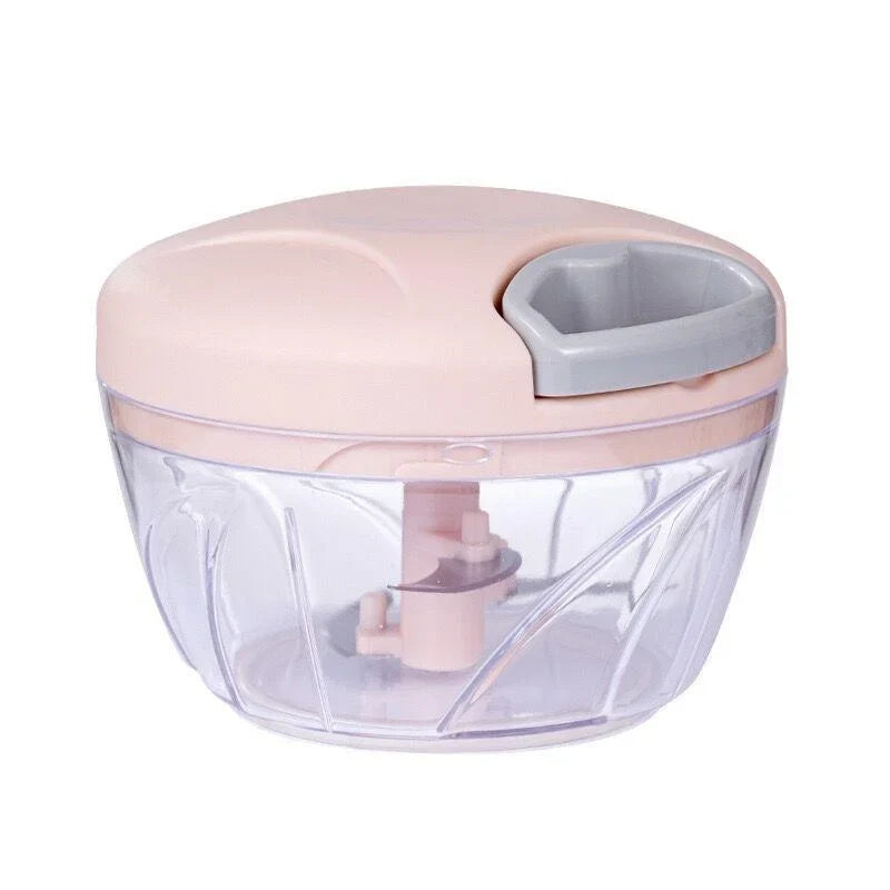 Manual Meat Mincer Garlic Chopper Rotate Garlic Press Crusher