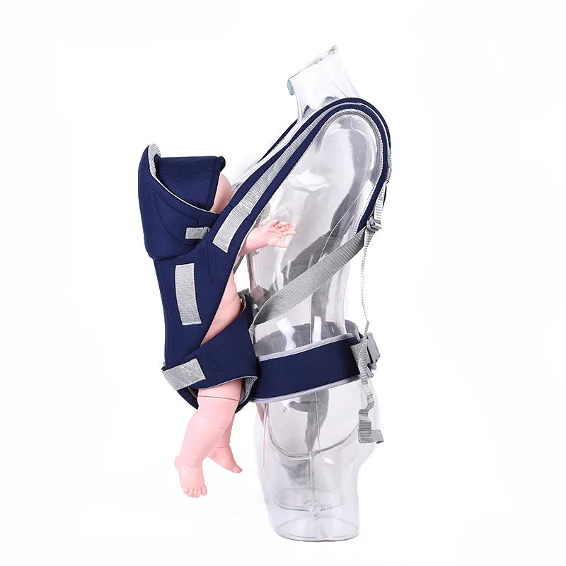 Multifunctional Large Baby Strap Four Seasons Breathable Thickened Double Shoulder Baby Strap Children's Carrying Bag