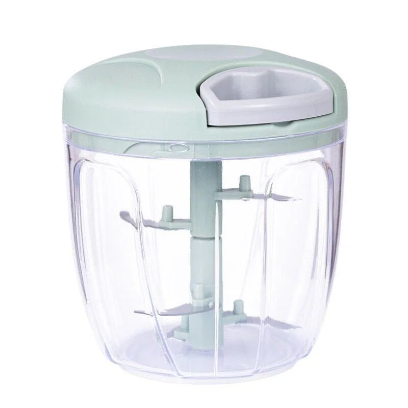 Manual Meat Mincer Garlic Chopper Rotate Garlic Press Crusher