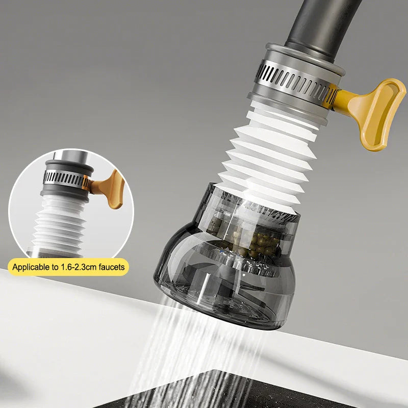 Universal 360 Rotation Faucet Bubbler Swivel Water Saving