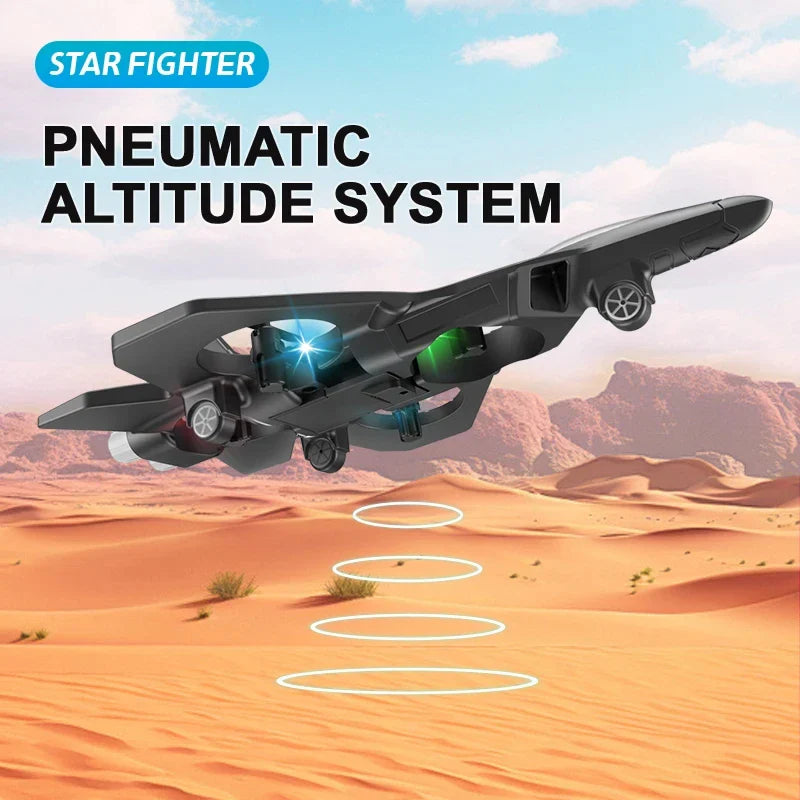 2.4G remote control fighter electric foam glider stunt tumbling UAV hovering helicopter with LED colorful lights