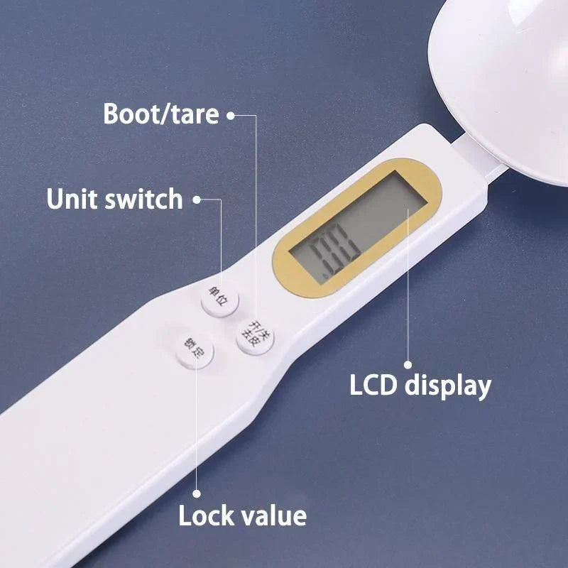 Digital Measuring Spoon 500g 0.5g LCD Electronic Kitchen Scale