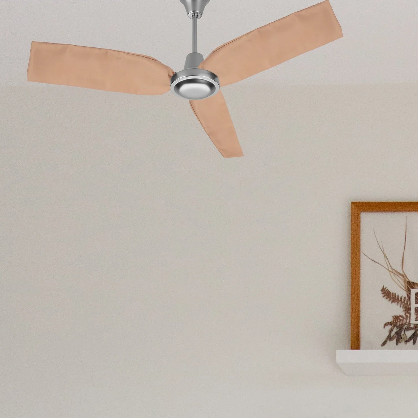 Ceiling Fan Blade Covers Ceiling Fan Dust Cover Reusable Cloth Dustproof Cover Hanging Electric Fan Protective Cloth Cover