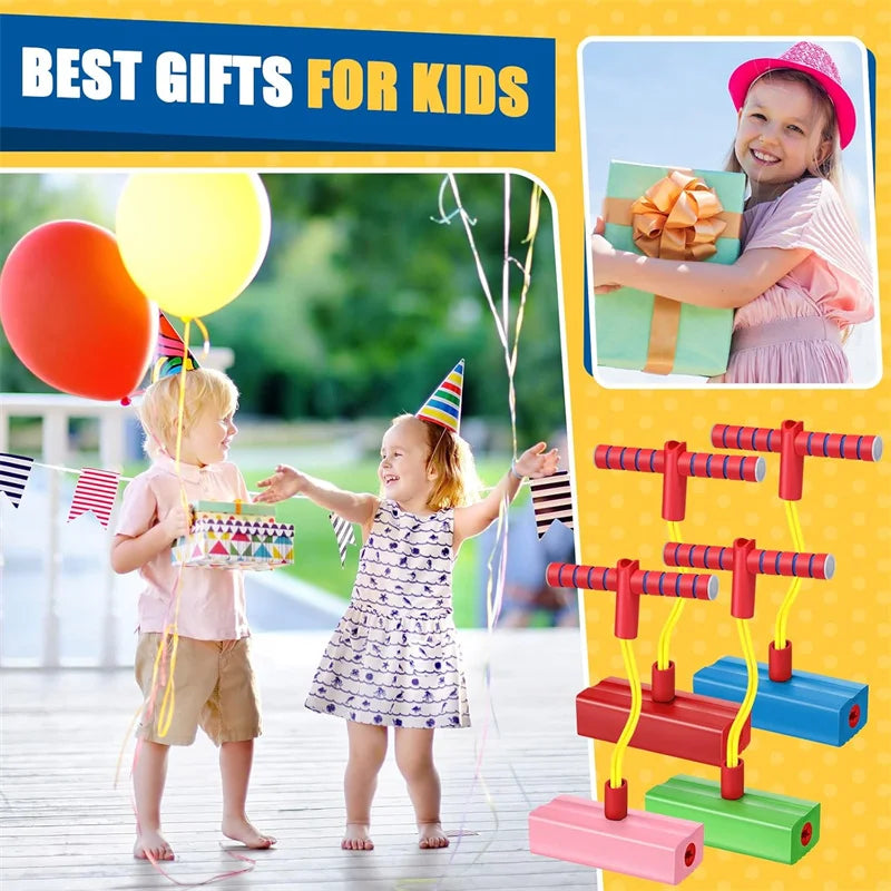 Kids Grow Taller Balance Toy Frog Jumping Sports Outdoor Exercise
