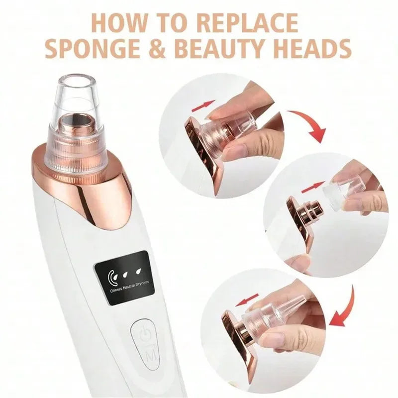 Electric Blackhead Remover Vacuum Cleaner Black Spots
