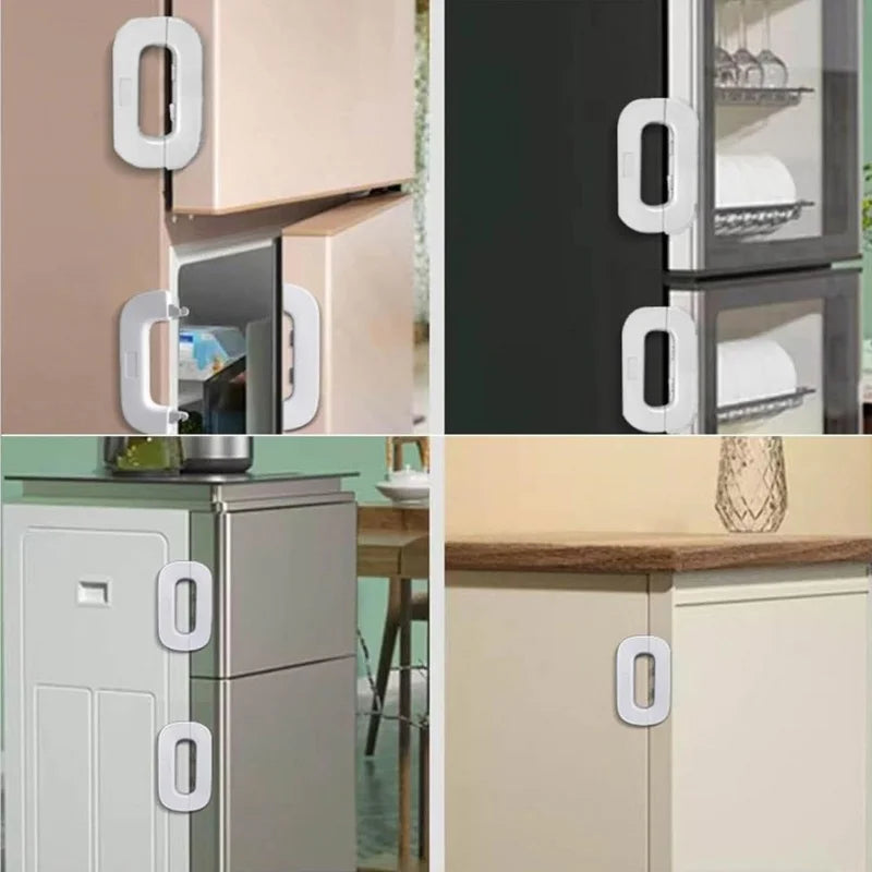 Refrigerator Lock Freezer Door Lock Toddler Children's Cabinet Safety