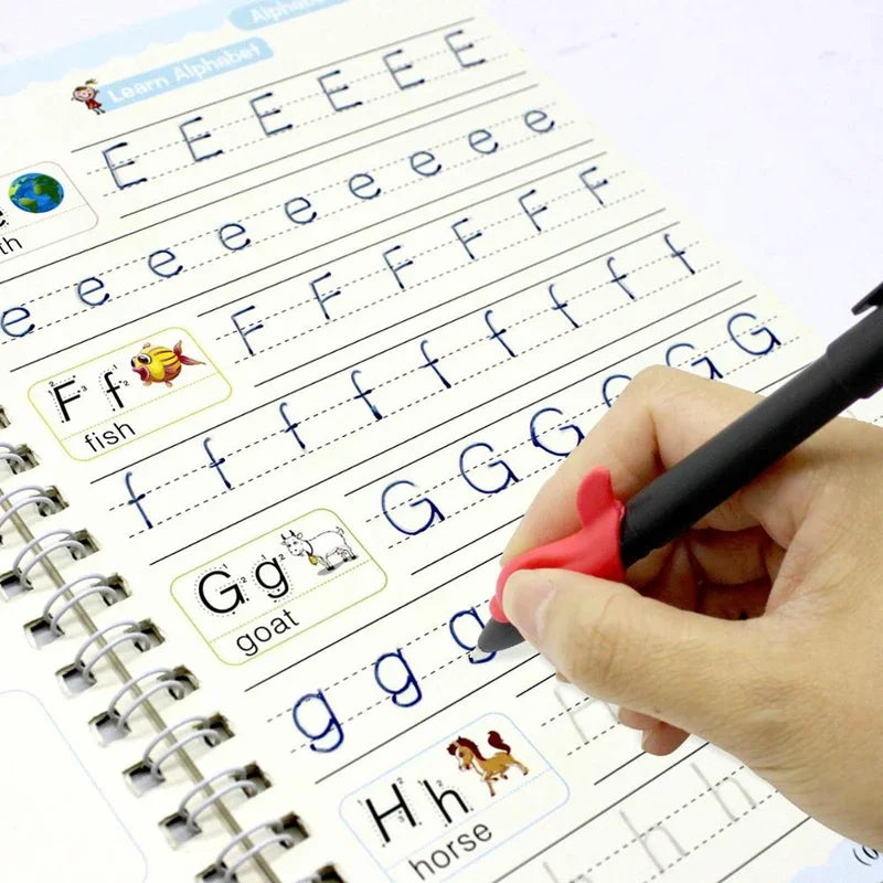 Sank Magic Practice Copybook Pen Preschools Kids Calligraphy English Version