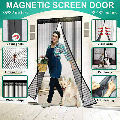 Magic Mesh Magnetic Screen Door