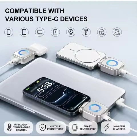 Smart Auto Stop Charging Adapter